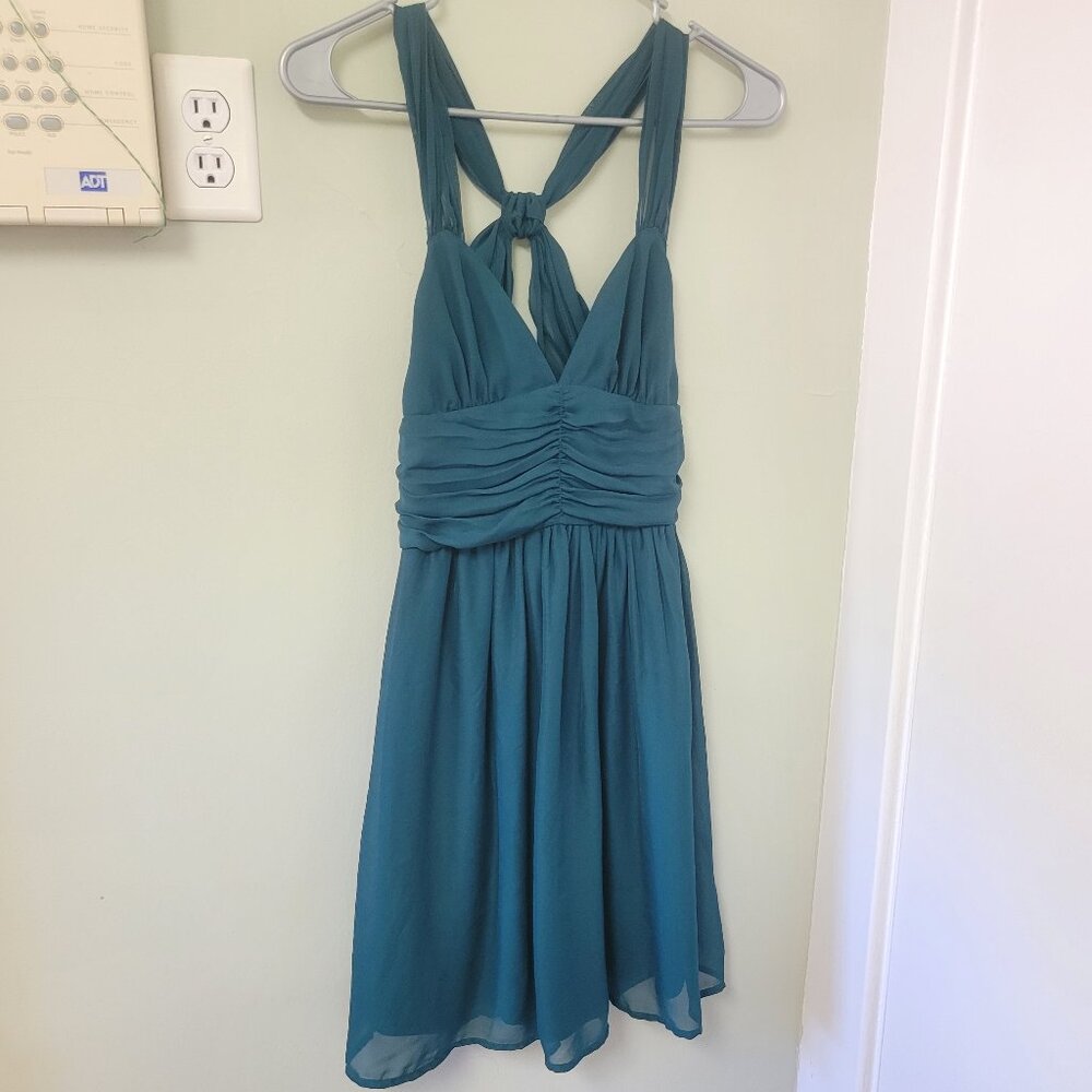 Pins and Needles Teal Dress Size 2